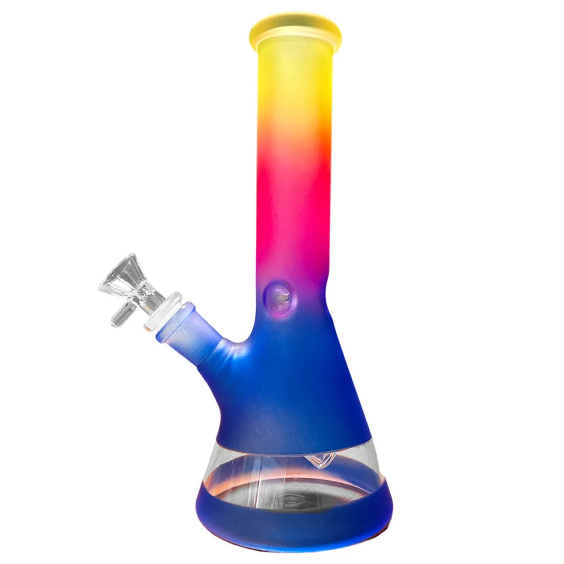 En sort fårefigur præsenterer sig med en glat, skinnende overflade, der reflekterer lys. Dyret er formet med en rund krop og en kort hals, med små, opretstående ører. Farven skifter fra dyb sort til en gradvis overgang til lilla nuancer, som skaber en blød gradient. Figuren står stabilt på en plan, ensartet overflade.