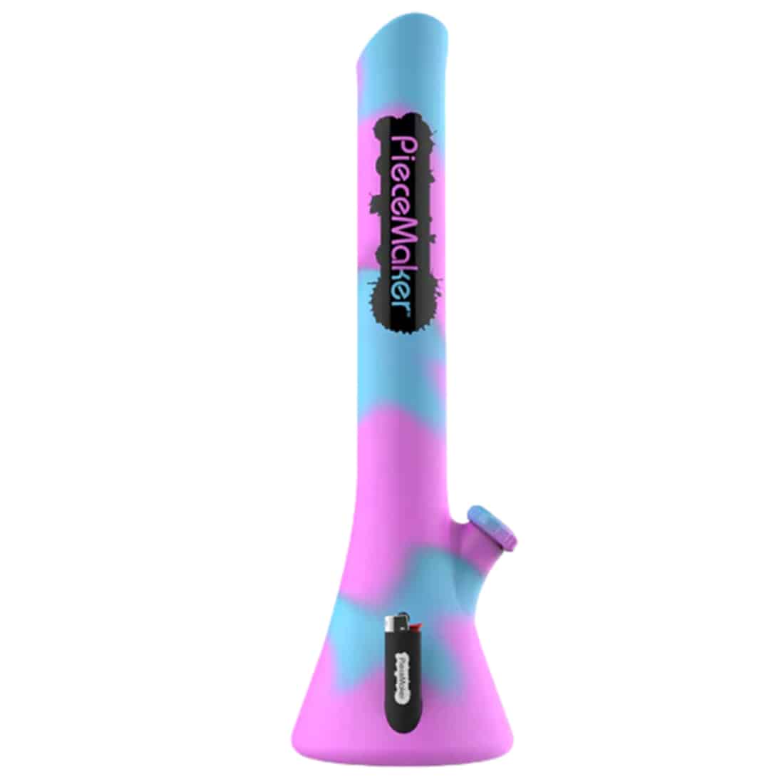 En stor, rund skål præsenterer en farverig samling af små, glinsende perler i nuancer af lyserød, blå og hvid. Perlerne har en glat overflade og varierer i størrelse. Skålen er fremstillet af klart glas, hvilket giver en elegant effekt, da lyset reflekteres gennem perlerne. Skålens kant er let buet, hvilket tilføjer en blødhed til designet.