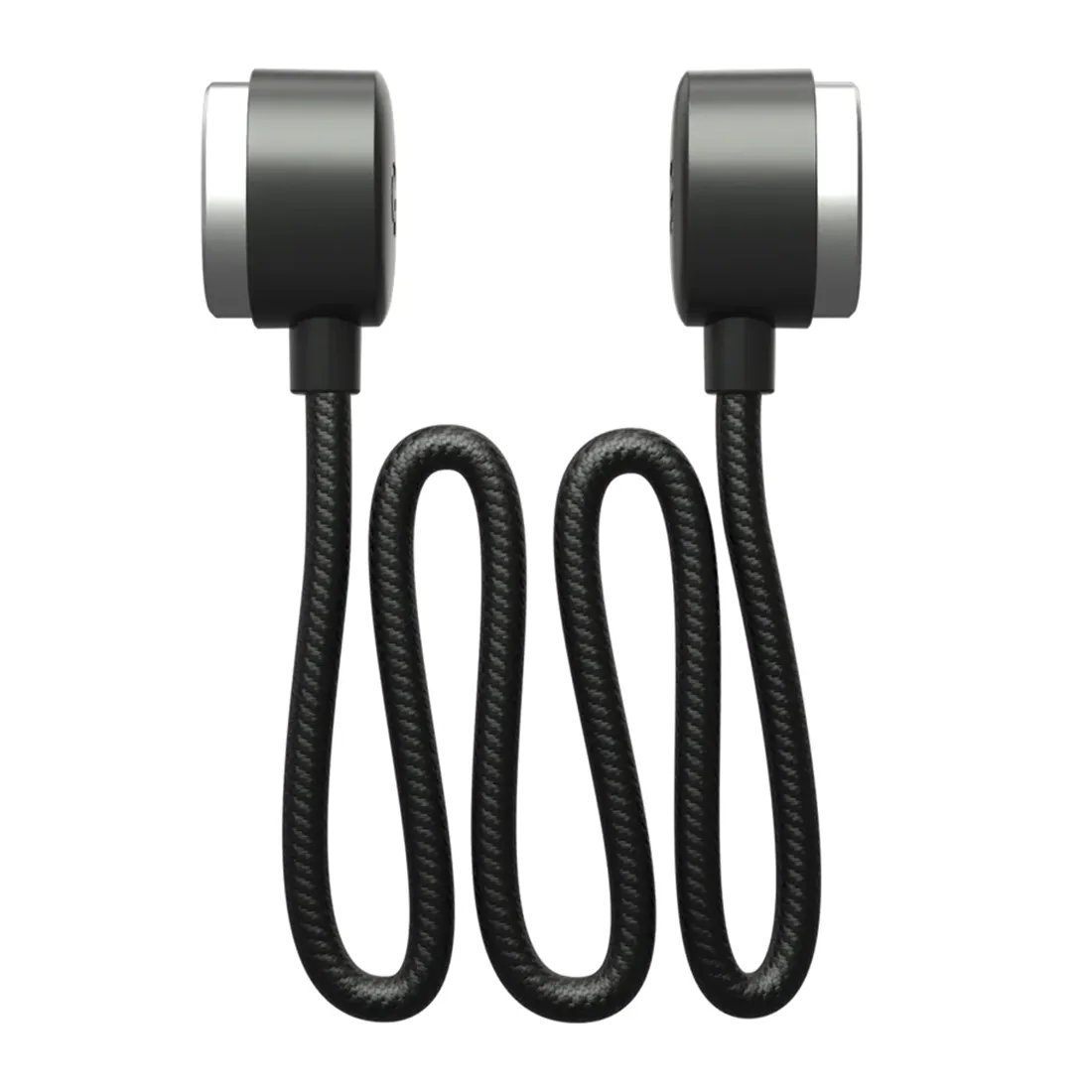 G-Pen Hyer fremstår med en slank, cylindrisk form og en mat sort overflade. Den har et digitalt display med en lysende blå baggrund, der viser temperaturindstillinger. Knapperne er placeret på siden i en metalfinish. En glaskomponent er synlig i toppen, fremhævet af en klar tekstur, mens en silikonetip tilsluttes i bunden.