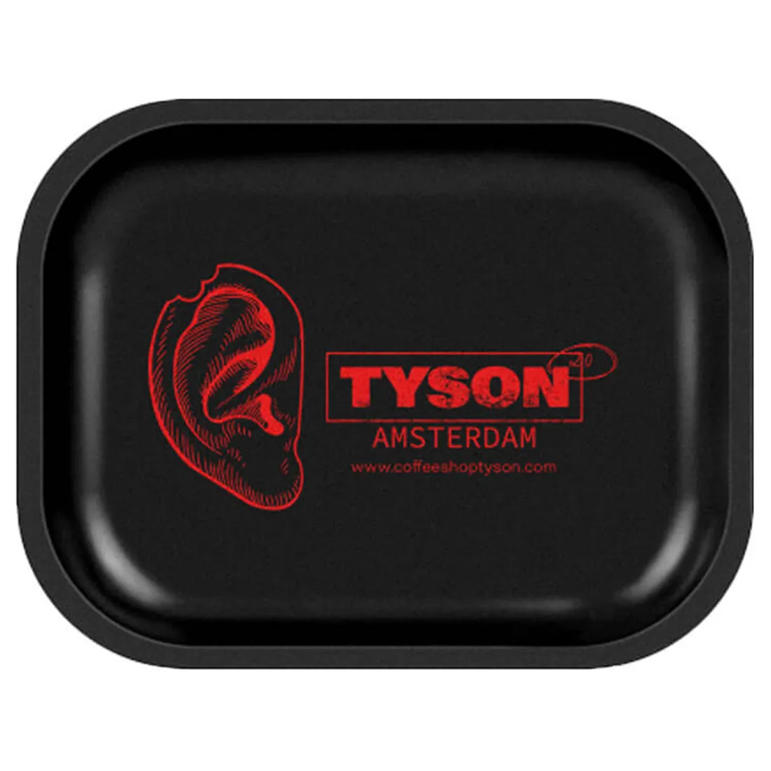 En stor, oval skål med en mat, grå overflade pryder midten af kompositionen. Skålen har en let buet kant, der er fremhævet af en glat, skinnende finish. Indvendigt er der et subtile, mørke striber, der tilføjer dybde. Skålen står på en flad, lys overflade, der skaber kontrast til den grå farve.