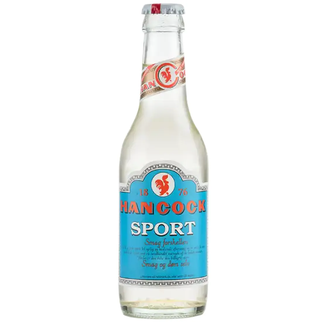 En sportstaske i en dyb blå farve, fremstillet af vandafvisende nylon. Tasken har en stor, rummelig hovedcompartiment med en kraftig lynlås. To håndtag i nylon samt en justerbar, polstret skulderrem i sort giver fleksibilitet. Taskens overflade har en let struktureret tekstur, og der ses et diskret logo i en lysere nuance.