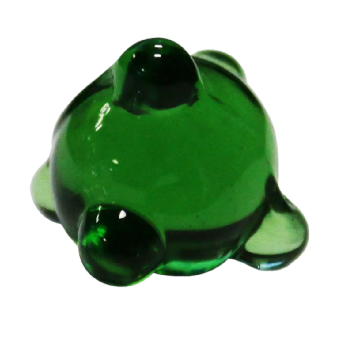 Seamine glasrist præsenterer sig med en dybgrøn farve og en glat, gennemsigtig overflade. Risten har en firkantet form med små, regelmæssige åbninger, der skaber et mønster. Kanterne er skarpe, og materialet fremstår robust. Den lette refleksion fra overfladen tilføjer en subtil glans, mens tykkelsen på risten måler 12 mm.