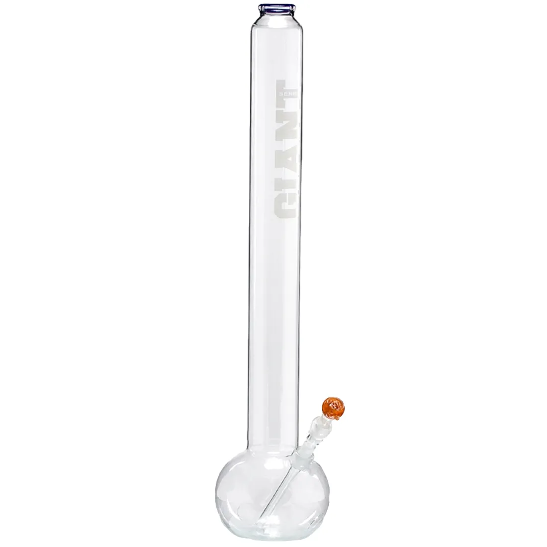 En stor, farverig hoppebold pryder scenen med en rund, glat overflade. Den er delt op i flere sektioner med skarpe farver som blå, rød, gul og grøn. Overfladen har en let glinsende tekstur, som reflekterer lys. Bolden har en diameter på 75 cm og er forsynet med en solid, praktisk håndtag øverst, der gør det nemt at holde fast.