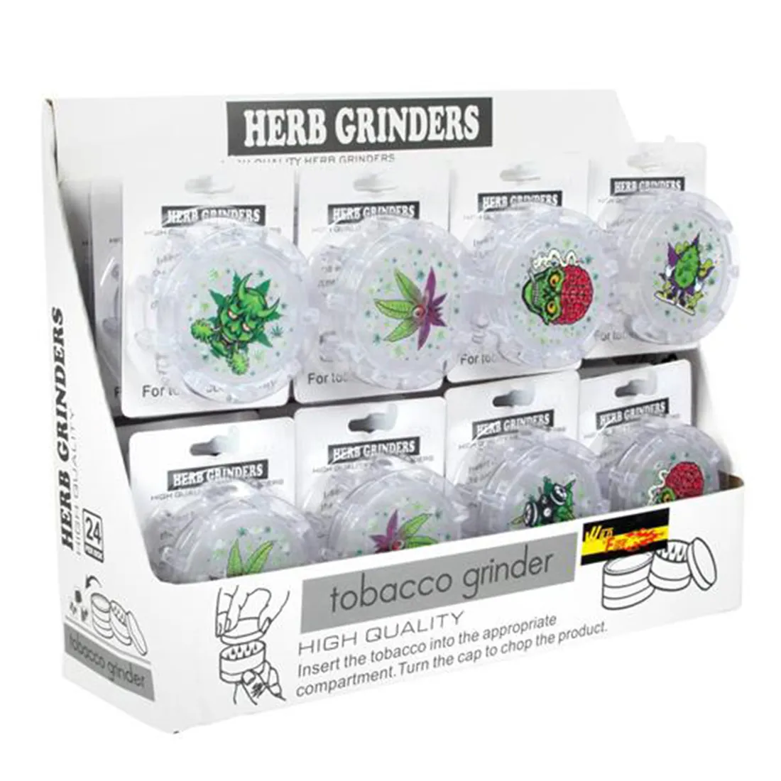 WEED - High Shoe Akryl Grinder Ø65 - Billede 3