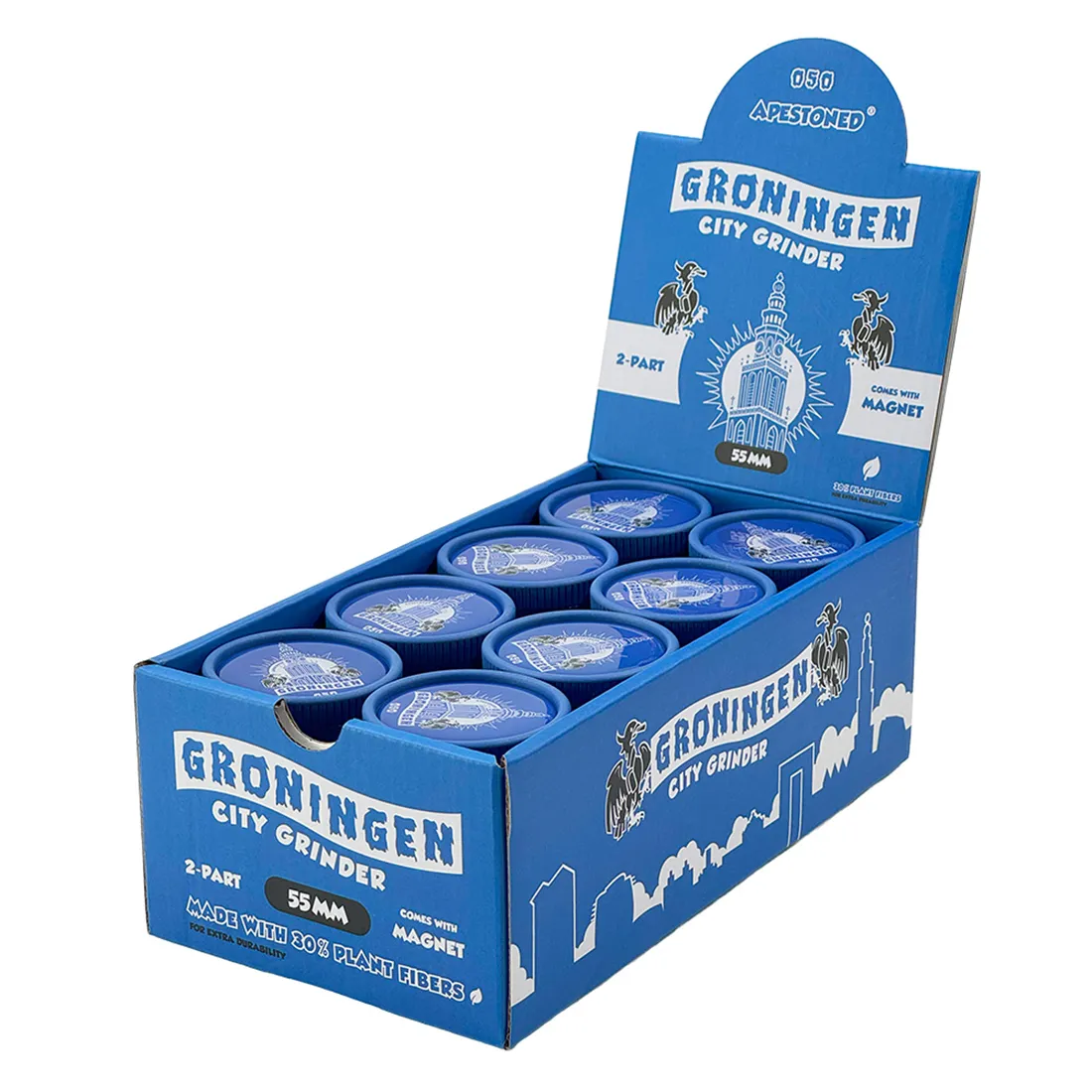 ApeStoned - City Grinders Groningen Ø55 - Billede 2