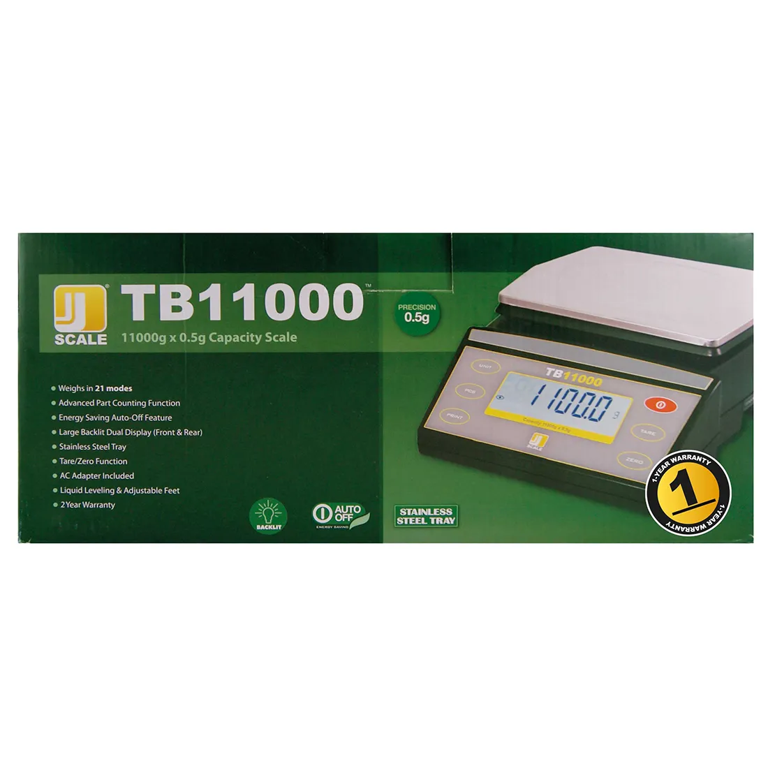 Jennings - TB11000 Balance 0,5-11000g - Billede 3