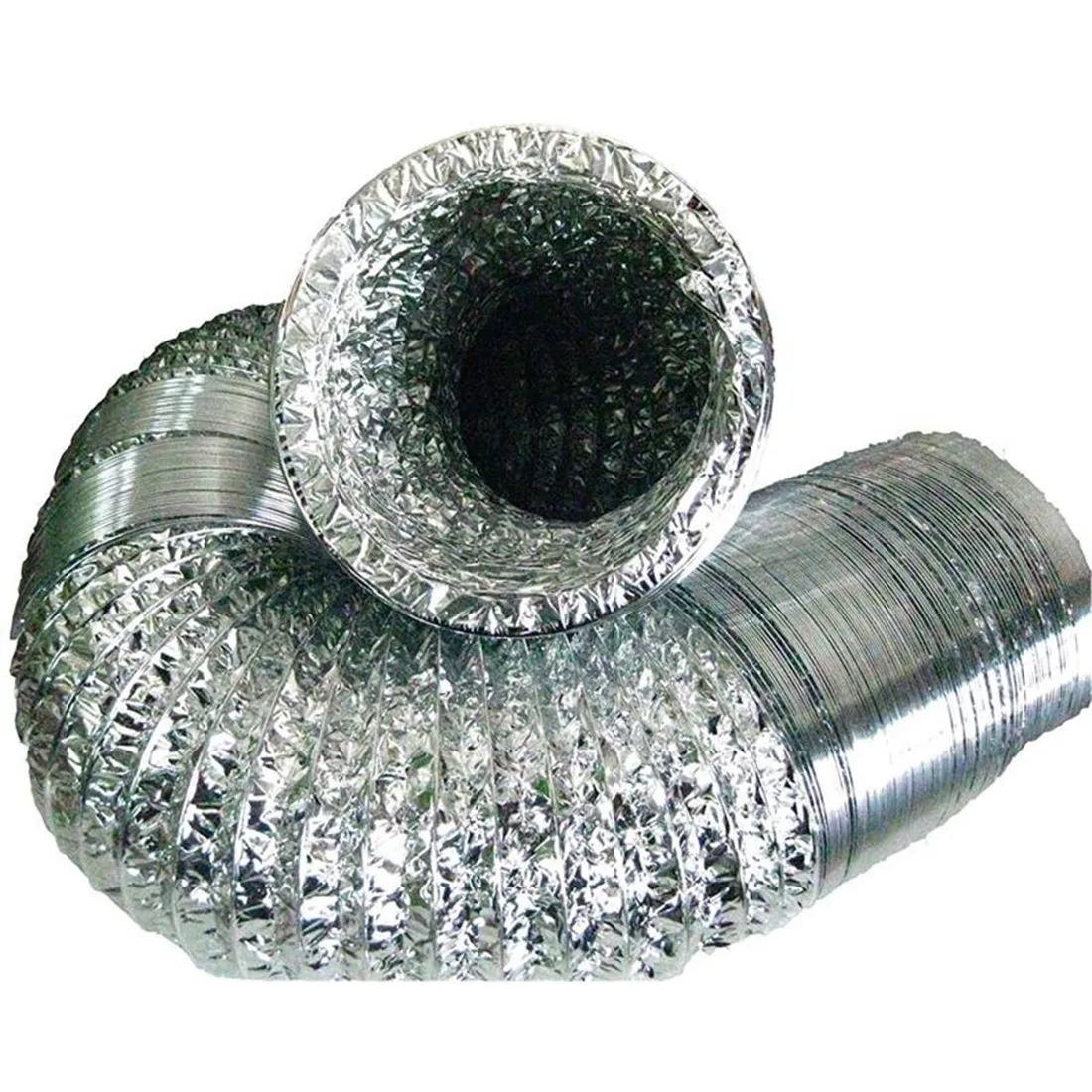 Clivex - Alu Flexrør Dobbetlag 203 mm (5M) - Billede 2