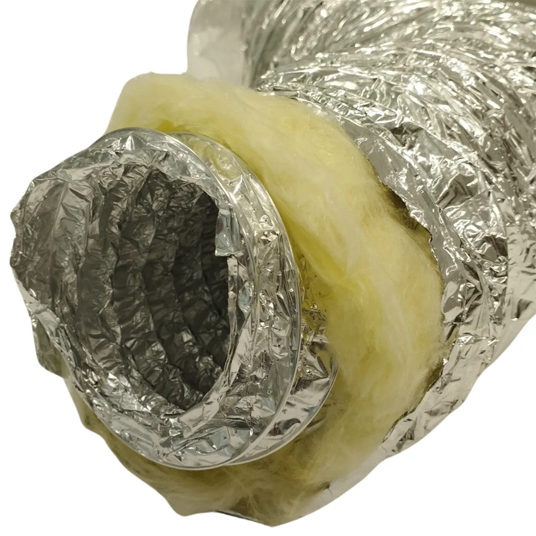 Clivex - Dobbetlag Lydisoleret Flexslange 127 mm (10M) - Billede 2