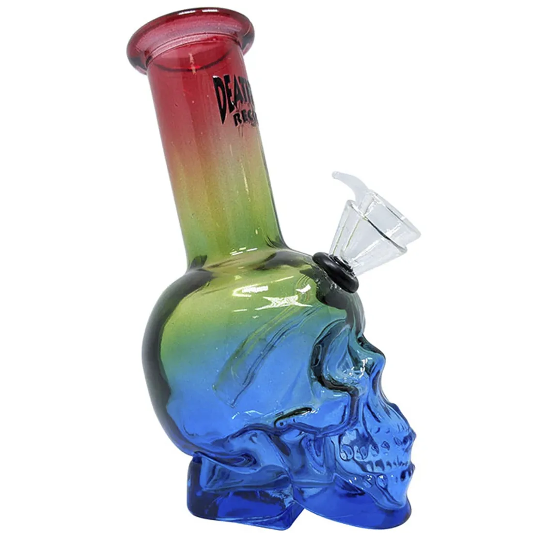 Death Row Records - Skull Bubbler Spectrum Bong 15 cm - Billede 2