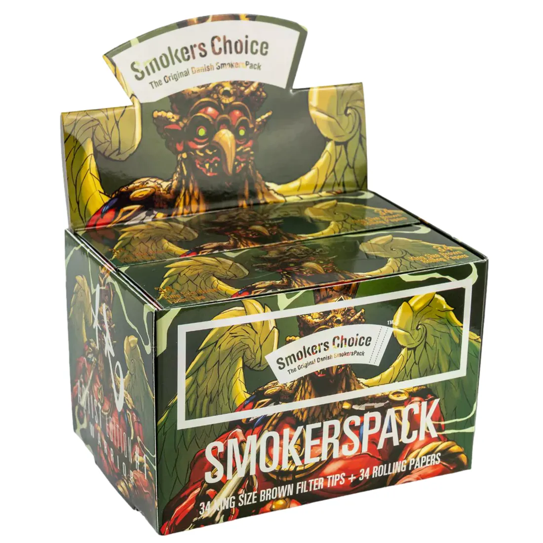 Smokers Choice - SmokersPack Warrior Brown King Size - Billede 3