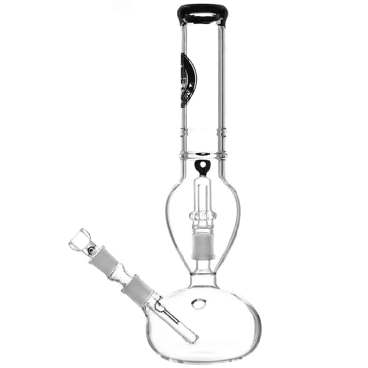 En figur af en madprofessor med lys hud og skæg pryder en sort og hvid laborkittel. Hovedet er stort og rundt med en tydelig hjerne og briller. Øjnene er store og udtryksfulde, mens munden er åben som om han taler. Figuren står på en stabil base med detaljerede træk og en farverig baggrund.