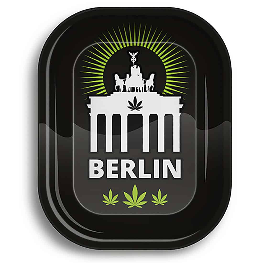 En rektangulær mixerbakke i metal måler 180 x 140 mm. Overfladen er glat og skinnende med en sølvgrå farve, der reflekterer lys. Kanterne er let afrundede, og bunden er flad for stabilitet. Der er en diskret, indvendig kant, som hjælper med at holde indholdet på plads. Bakken har et minimalistisk design, der fremhæver funktionaliteten.