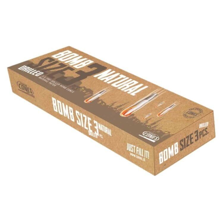 Original Cones - Natural Bomb Size 3 stk