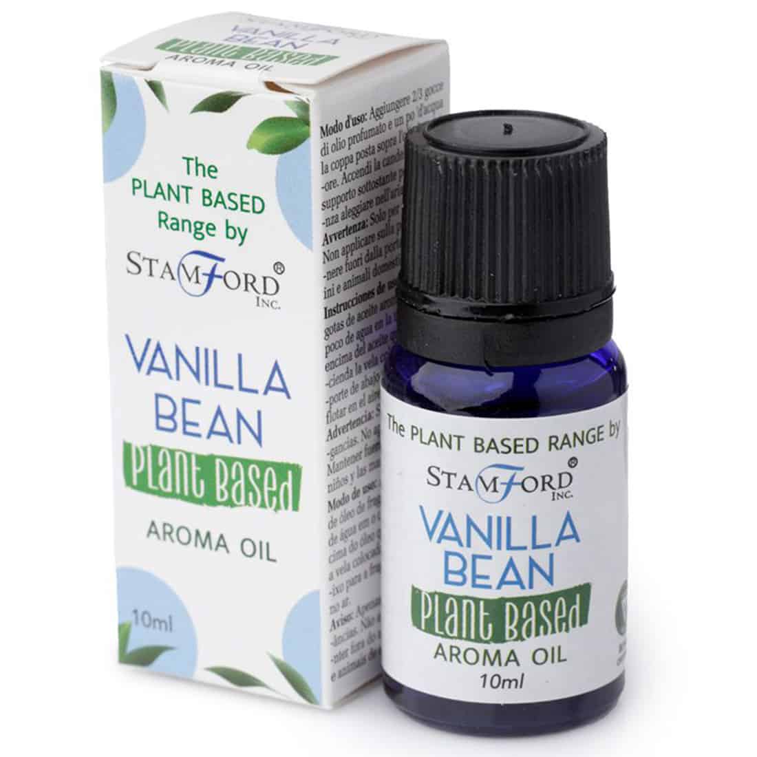 En lille, gennemsigtig flaske indeholder en klar væske med en let gylden nuance. Flasken har en sort skruelåg og en dråbetæller, der giver mulighed for præcis dosering. Etiket på flasken er hvid med sort tekst, der angiver produktets navn og indhold. Flaskens form er slank og cylindrisk, hvilket gør den nem at håndtere.