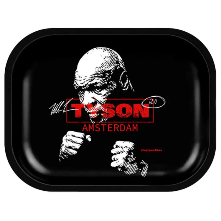 En sort og rød boksehandske i kunstlæder med en glat overflade pryder midten af billedet. Handsken har en tydelig polstring og en bred, justerbar velcro-lukning, der sikrer en tæt pasform. Den sorte farve dominerer, mens de røde detaljer skaber kontrast. Mønsteret på handsken er enkelt, uden yderligere dekorationer.