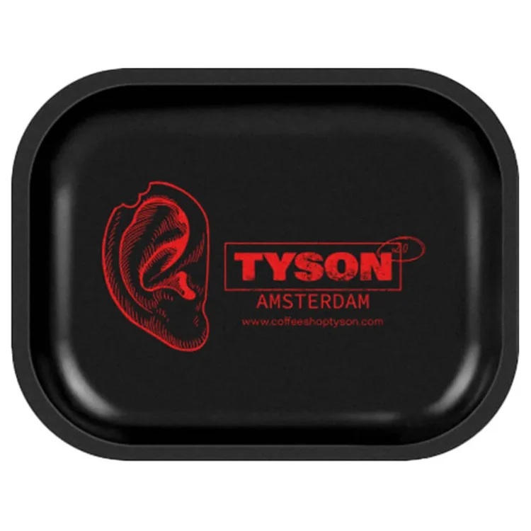 En stor, oval skål med en mat, grå overflade pryder midten af kompositionen. Skålen har en let buet kant, der er fremhævet af en glat, skinnende finish. Indvendigt er der et subtile, mørke striber, der tilføjer dybde. Skålen står på en flad, lys overflade, der skaber kontrast til den grå farve.