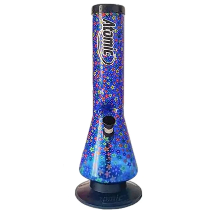 Atomic - Bubble Ice Blå Akryl Bong 30 cm