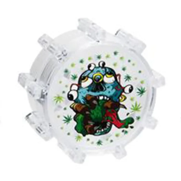 WEED - Blue Cranium Akryl Grinder Ø65