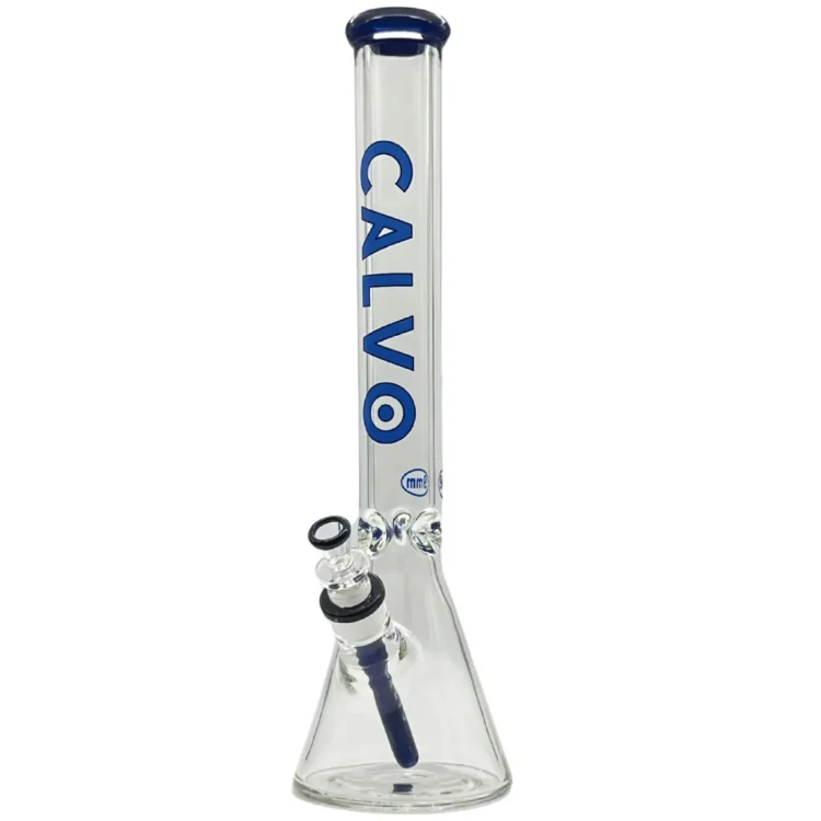 Calvo - Premium Beaker Bong Blue 45 cm