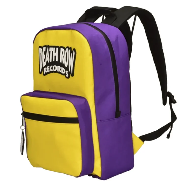 Death Row Records - Yellow Purple Smell Proff Throw Backpack