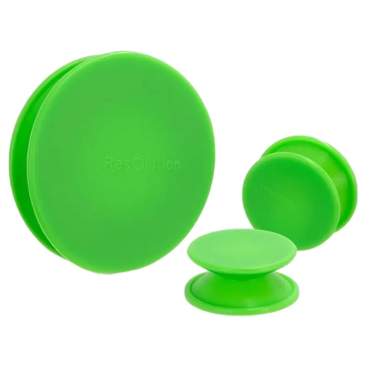 ResÖlution - Res Caps 'Bong Caps' Green 3 Pack
