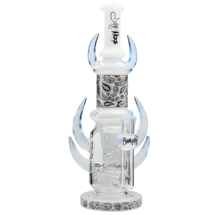 Dogg Lbs - Westside Rider Water Pipe White 31 cm