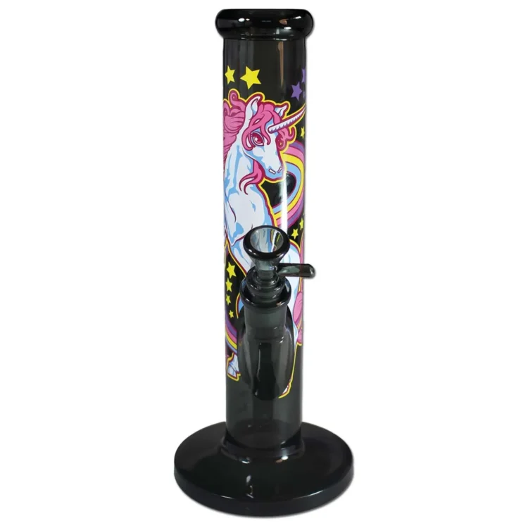 FIRE-FLOW™ X Black Leaf - UNICORN PINK 30 cm