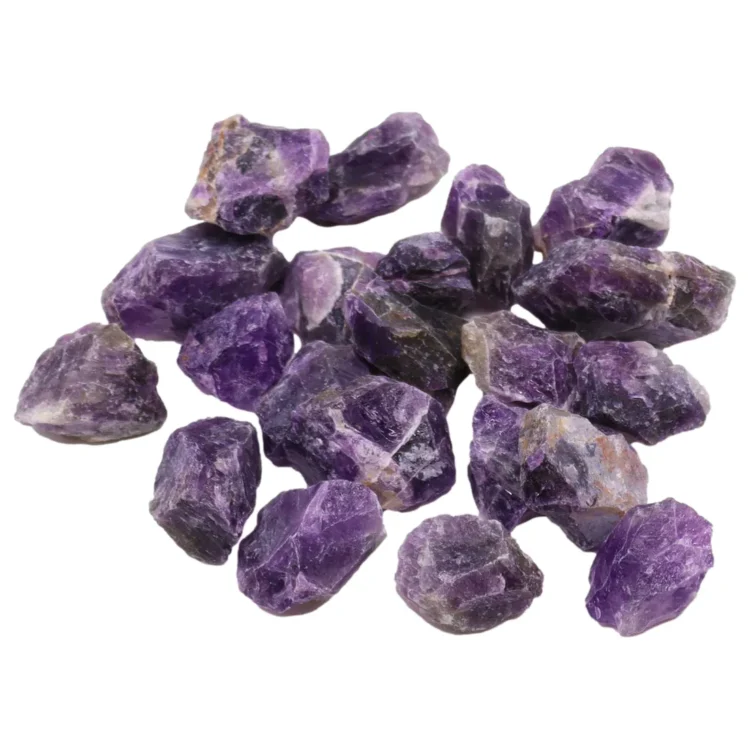 Ametyst Rå Krystaller 100g