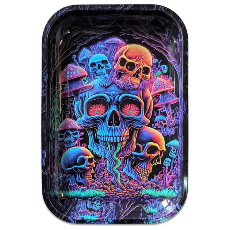 Jelly Joker - Neon Skull Grove Metal Mixerbakke 285 x 188 mm