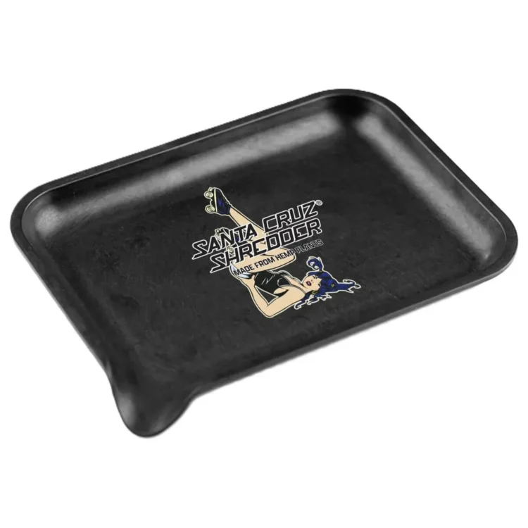 Santa Cruz - Shredder Hemp Roller Girl Black Rolling Tray