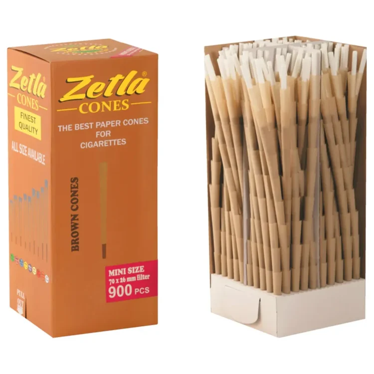 Zetla - Brune Mini Cones 900 stk