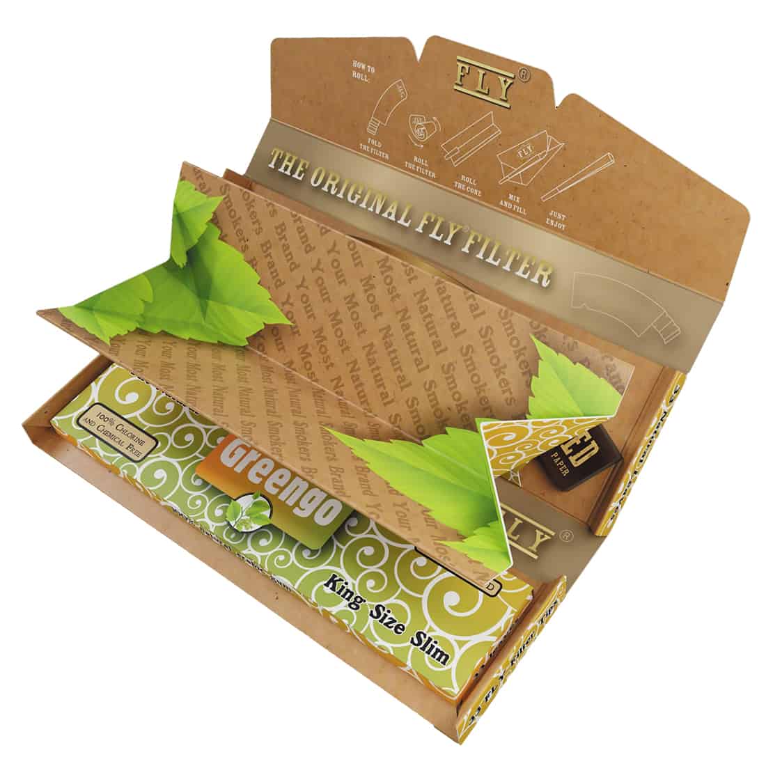 Silke bakker i farverne brun og grøn vises i et sæt, med en glat, skinnende overflade, der reflekterer lys. Bakkerne har en rektangulær form med let buede kanter og er indrammet af en diskret, mørkere kant. Mønsteret på overfladen er subtilt og elegant, hvilket skaber en luksuriøs fornemmelse.