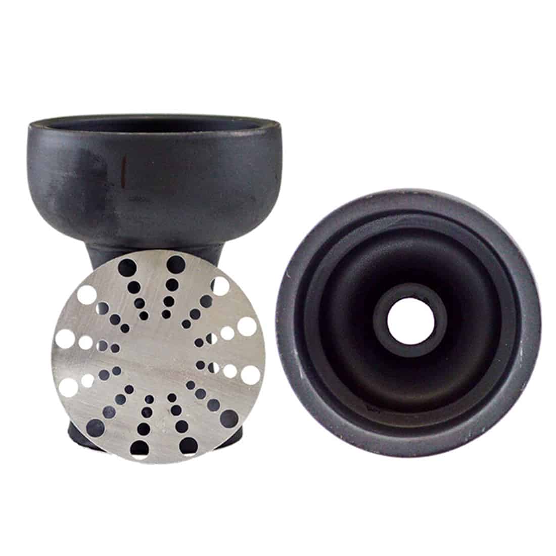 En skål med en glat, rund form og en mat, grå overflade dominerer beskrivelsen. Skålen er fremstillet af et bæredygtigt materiale, der giver en naturlig tekstur. Den har en let hævet kant, der skaber en diskret kontrast til den flade bund. Ingen synlige mønstre eller teksturer pryder skålen, hvilket fremhæver dens enkle design.