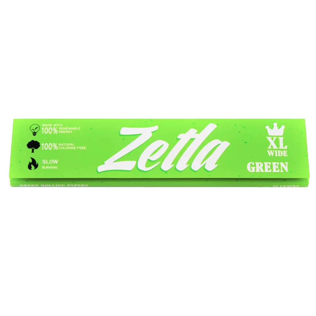 Zetla Green XL King Size er en stor, rektangulær pude med en dybgrøn farve. Overfladen har en blød, tekstureret finish, der minder om velour. Kanten er syet med en diskret, ensfarvet tråd. Puden har en fyldig, luftig struktur, der giver et indbydende udseende. Den er placeret horisontalt og viser sin generøse størrelse.