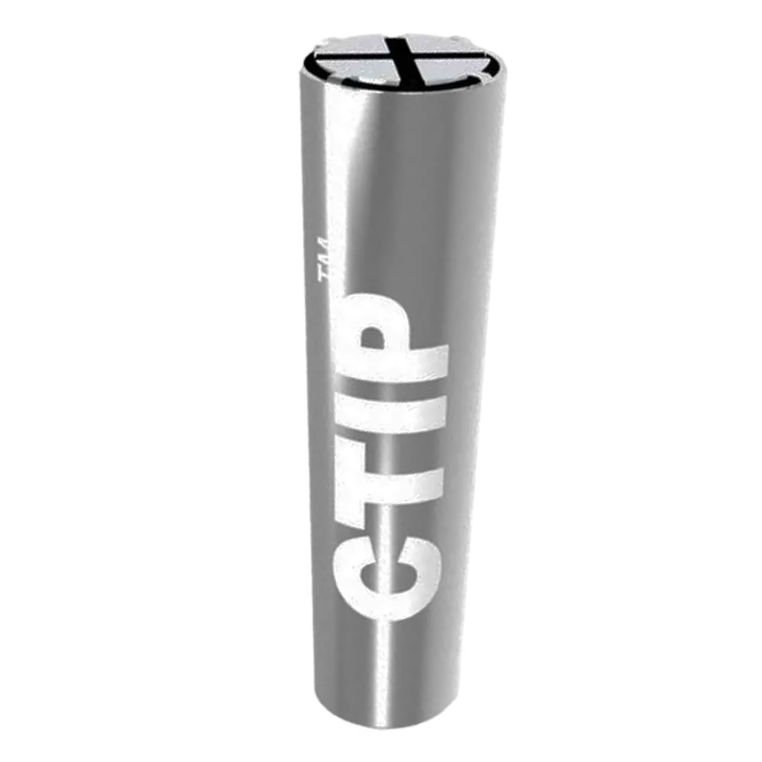 Et CTIP alu-carbon filter præsenterer sig med en rektangulær form og en sort ramme. Filteret er fyldt med et tæt, mørkt kulmateriale, der har en struktureret overflade. Rammen er fremstillet af aluminium, hvilket giver en glat og let finish. Der er en tydelig perforering i filterets overflade, der muliggør luftgennemstrømning.