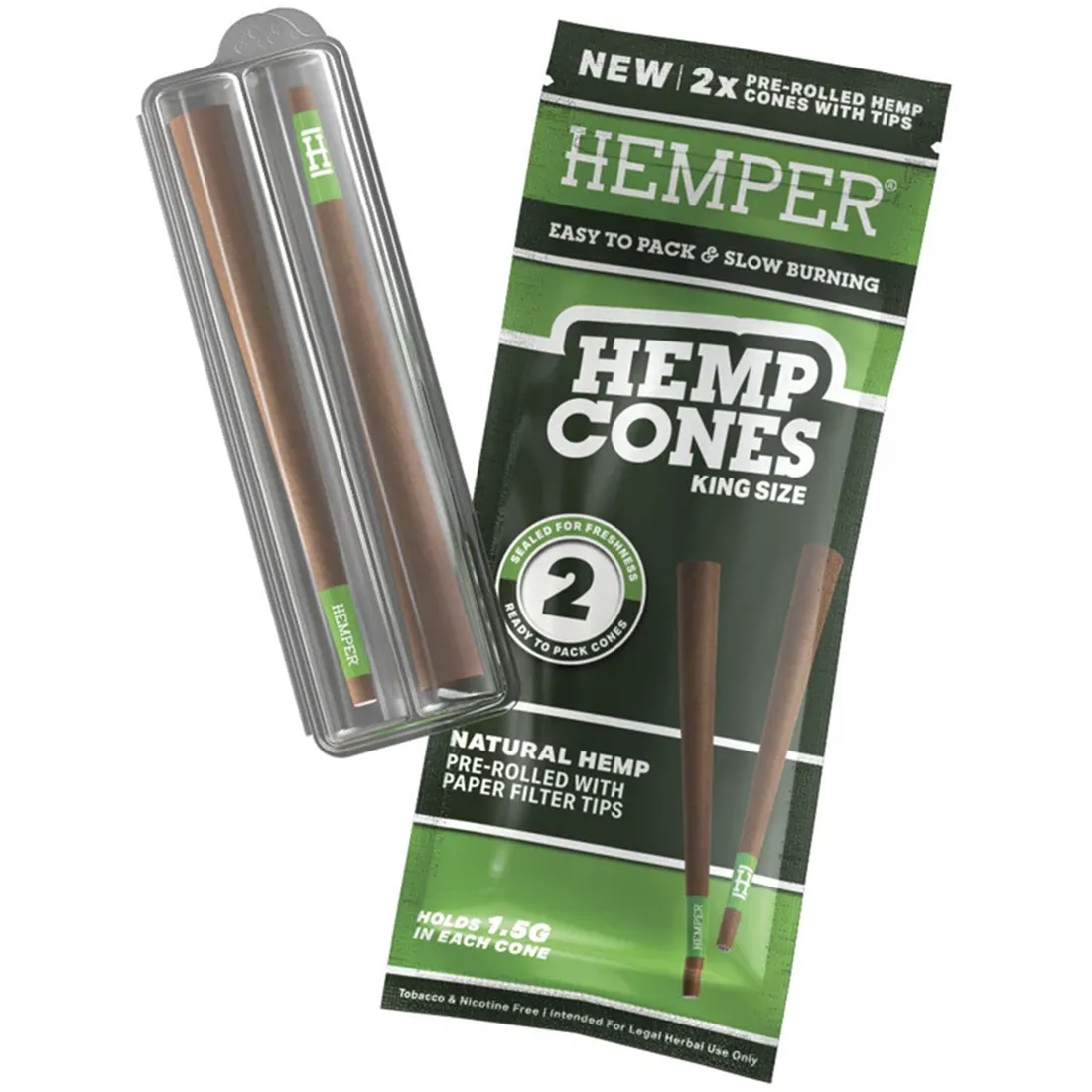 En konisk papirspids præsenteres i en naturlig, lysebrun farve med en glat overflade. Spidsen har en ensartet, let struktureret tekstur og er formet til en bredere åbning i den ene ende, der gradvist snævrer ind mod den anden ende. Der er ingen synlige mærker eller indgraveringer, hvilket giver et minimalistisk udtryk.