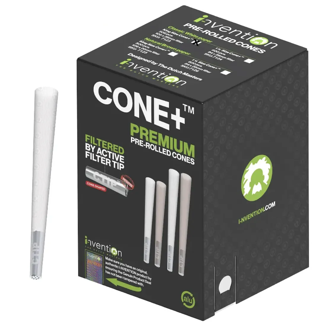 CONE+ - CTIP King Size 500 stk