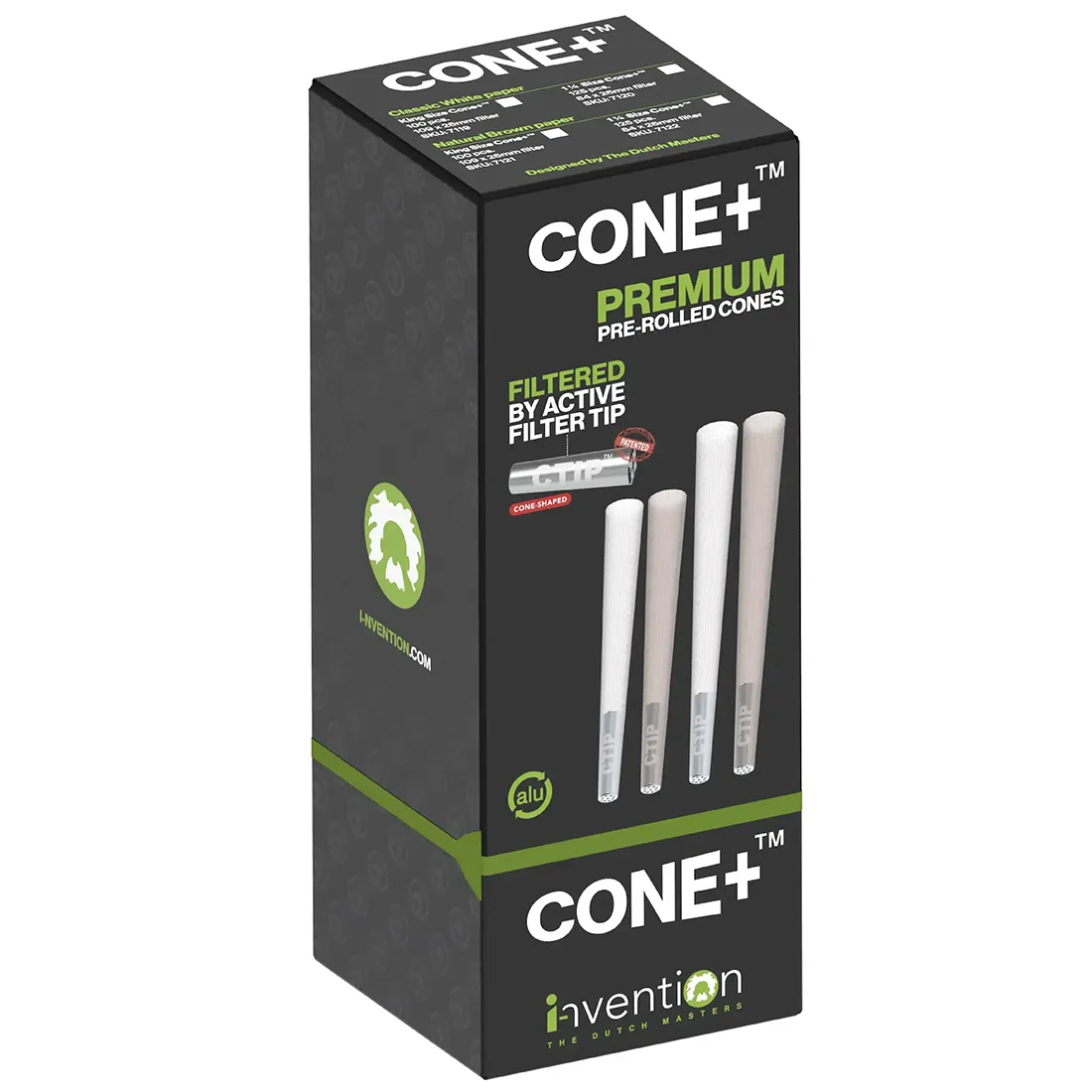 CONE+ - CTIP Natural King Size 100 stk - Billede 2