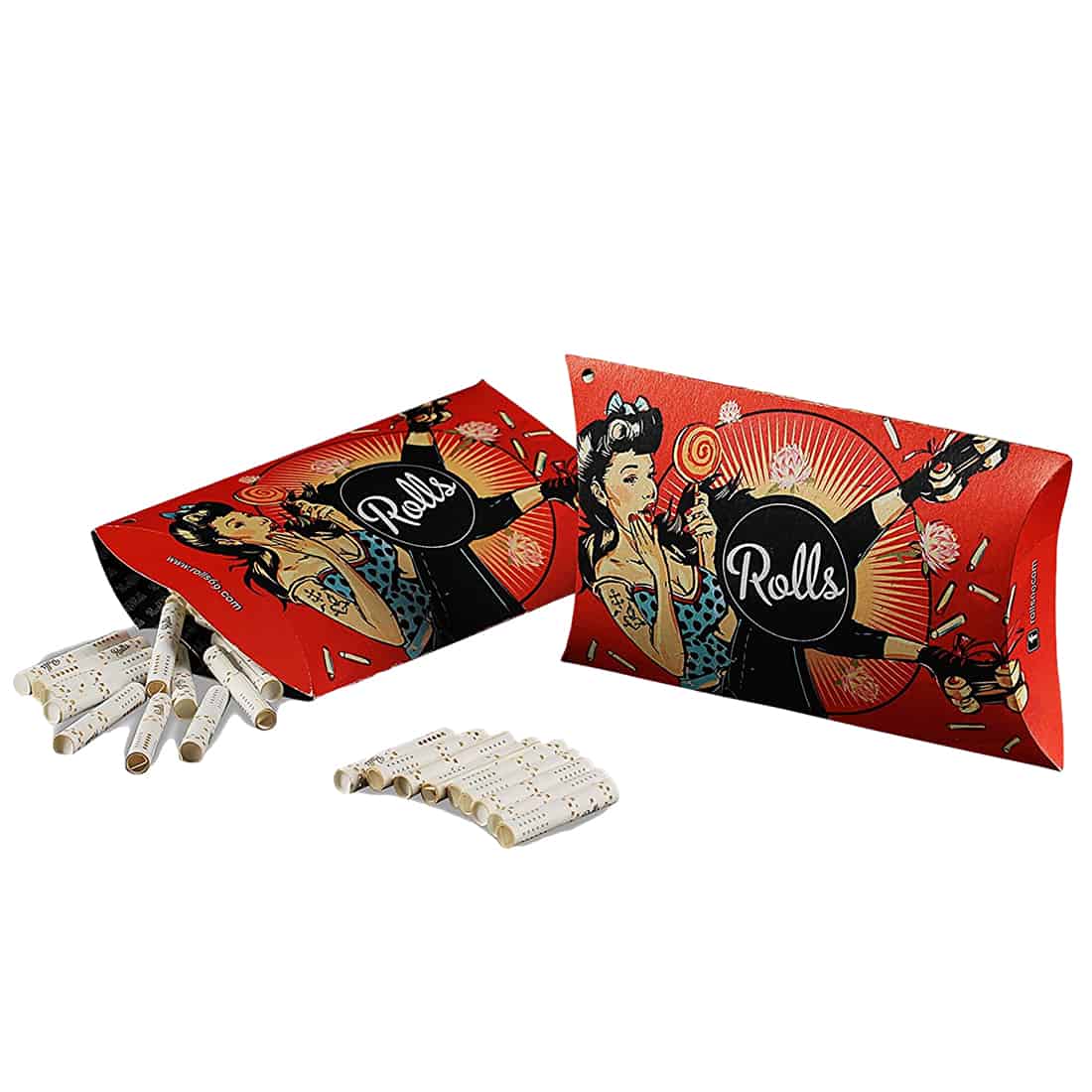 Et sæt af 40 smart filtre, hver med en tykkelse på 8 mm, præsenteres i en klar plastikpakke. Filtrene er firkantede med glatte kanter og en ensartet, lys farve. Pakken er lukket med en gennemsigtig film, der viser filtrenes struktur og overflade. På emballagen findes tydelig tekst og symboler, der angiver produktinformation.