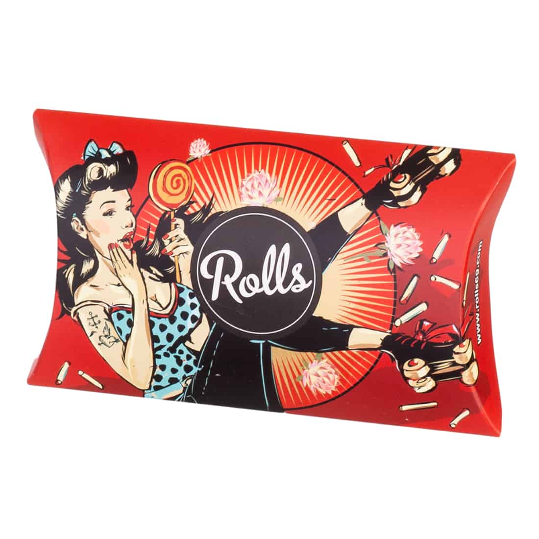 Runde, flade filtre i forskellige nuancer af grå pryder overfladen, hver med en diameter på 8 mm. Filtrene er sekventielt stablet og præsenterer en glat, mat tekstur. Hver enkelt har en ensartet, cirkulær form uden synlige knapper eller symboler. Pakken indeholder 40 enheder, der er organiseret i en enkel, struktureret rækkefølge.