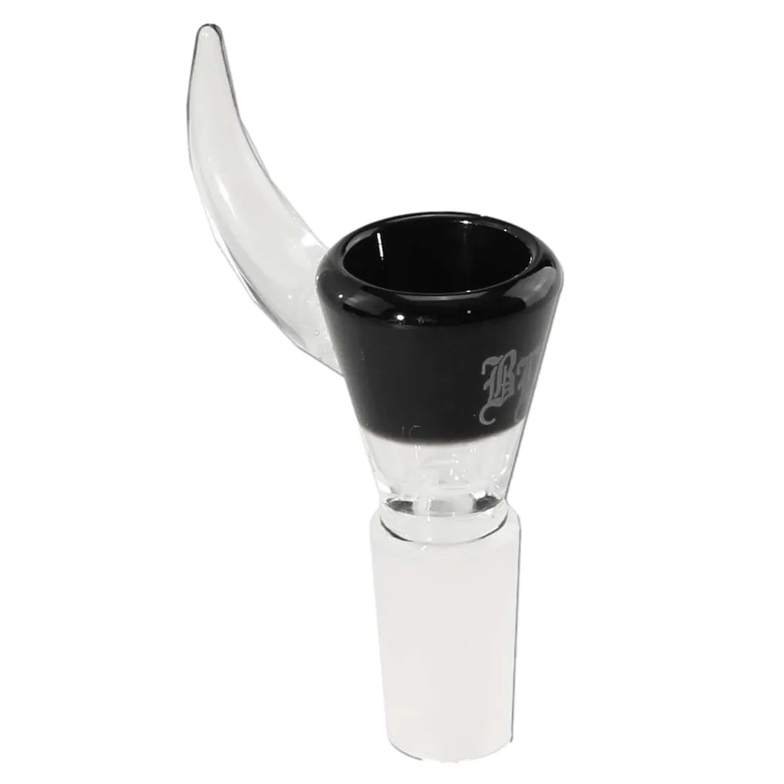 En skål med en dyb sort overflade prydes af et delikat mønster af bladlignende former, der strækker sig elegant langs kanten. Skålen har en glat, glinsende tekstur, mens den indre del har en mere mat finish. Formen er rund med en let svajet kant, hvilket giver en organisk og naturlig fremtoning.