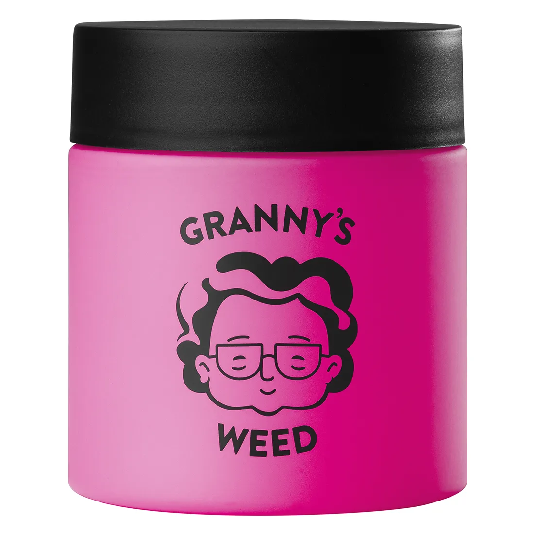 Urtekrukken præsenterer sig i en blød, rund form med en glat, lyserød overflade. Låget er let hævet og har en lille, rund knop i toppen. Krukken er fremstillet af keramik, hvilket giver den en ensartet tekstur. Der er ingen synlige mønstre, og krukkens dimensioner er kompakte, hvilket gør den ideel til opbevaring af urter.