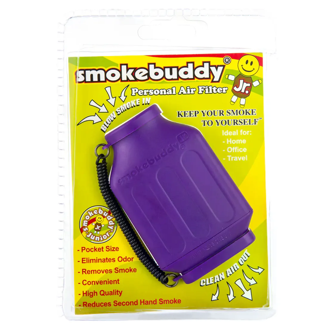 Smokebuddy Junior - Røgfjerner Lilla - Billede 4