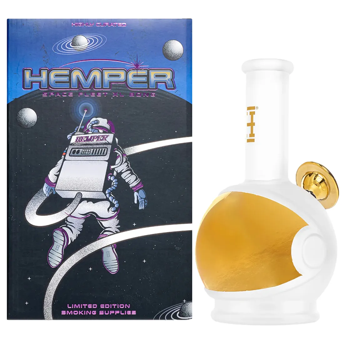 HEMPER Tech - Space Fleet XL Bong 23 cm